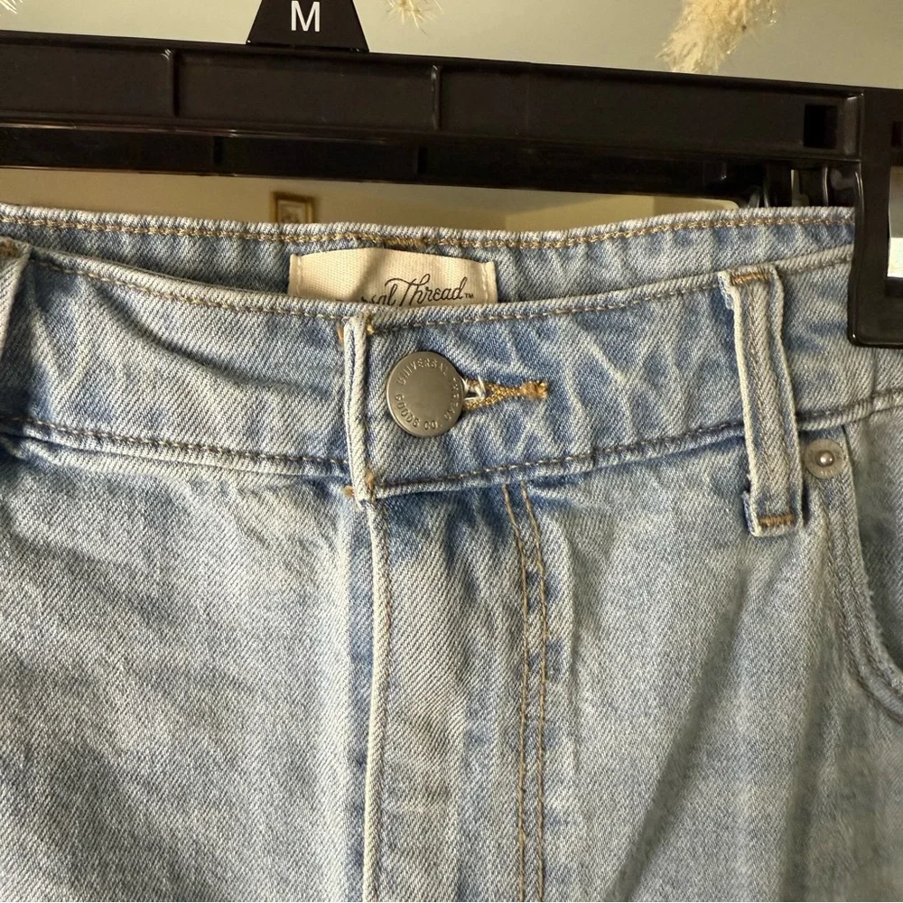 Universal Thread Maxi Jean Denim Slit Skirt - Picture 4 of 6